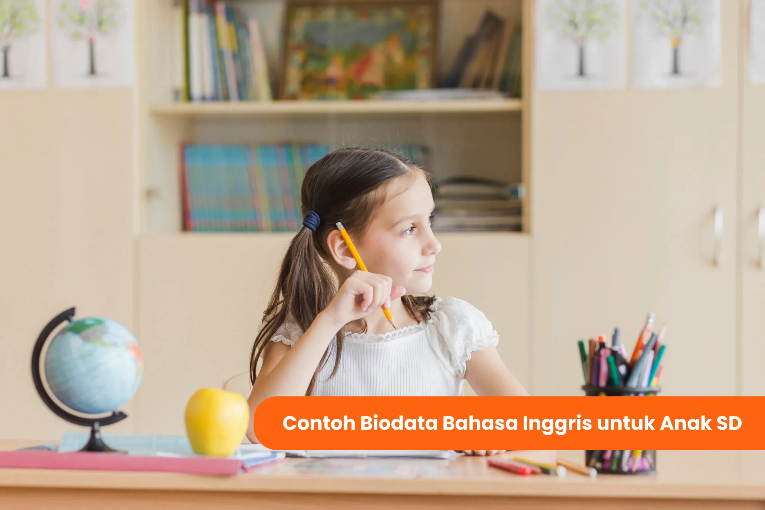 contoh biodata bahasa inggris untuk anak SD