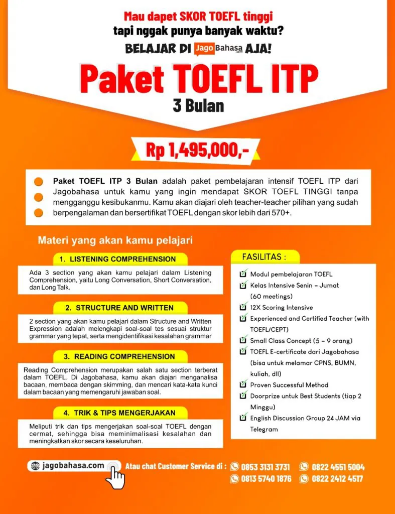 TEMPAT LES / KURSUS BAHASA INGGRIS ONLINE - JAGOBAHASA 22 IMG 20210206 WA0005