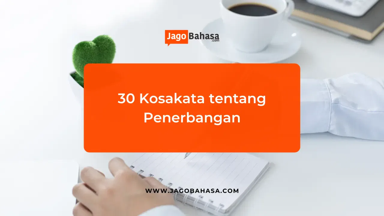 30 Kosakata tentang Penerbangan