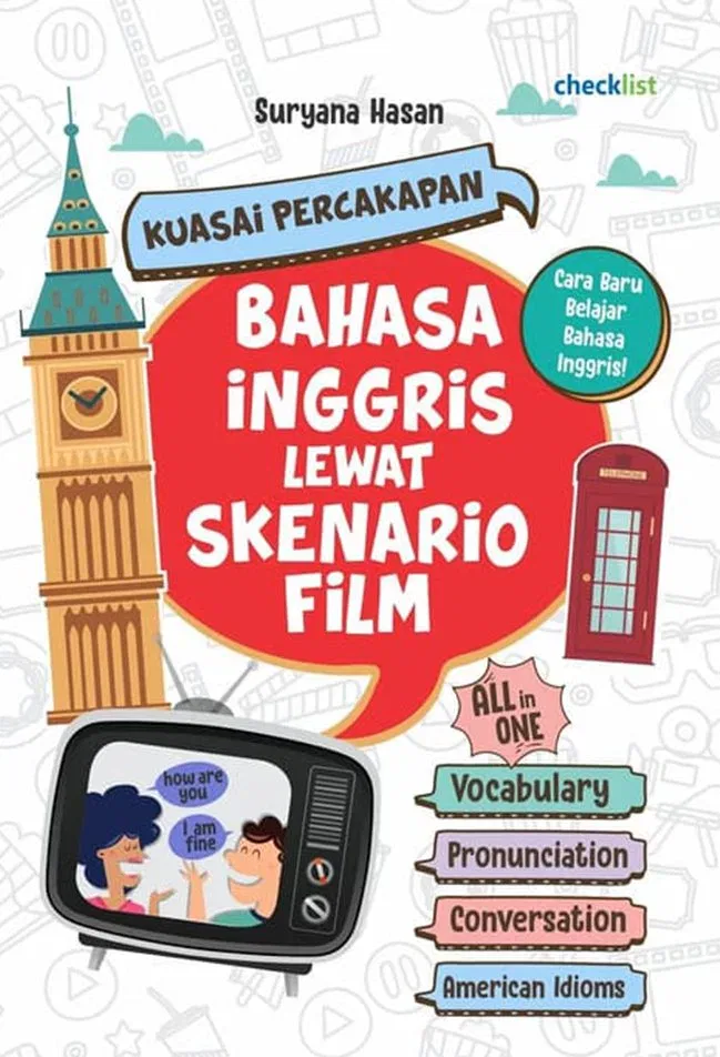 Buku Kuasai Percakapan Bahasa Inggris Lewat Skenario Film